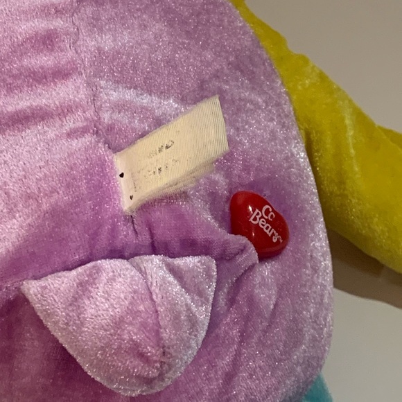 🎨 VINTAGE CARE BEARS WORK OF HEART BEAR PLUSH STUFFED PLUSH TOY COLLECTIBLE 🎨 - Picture 9 of 10